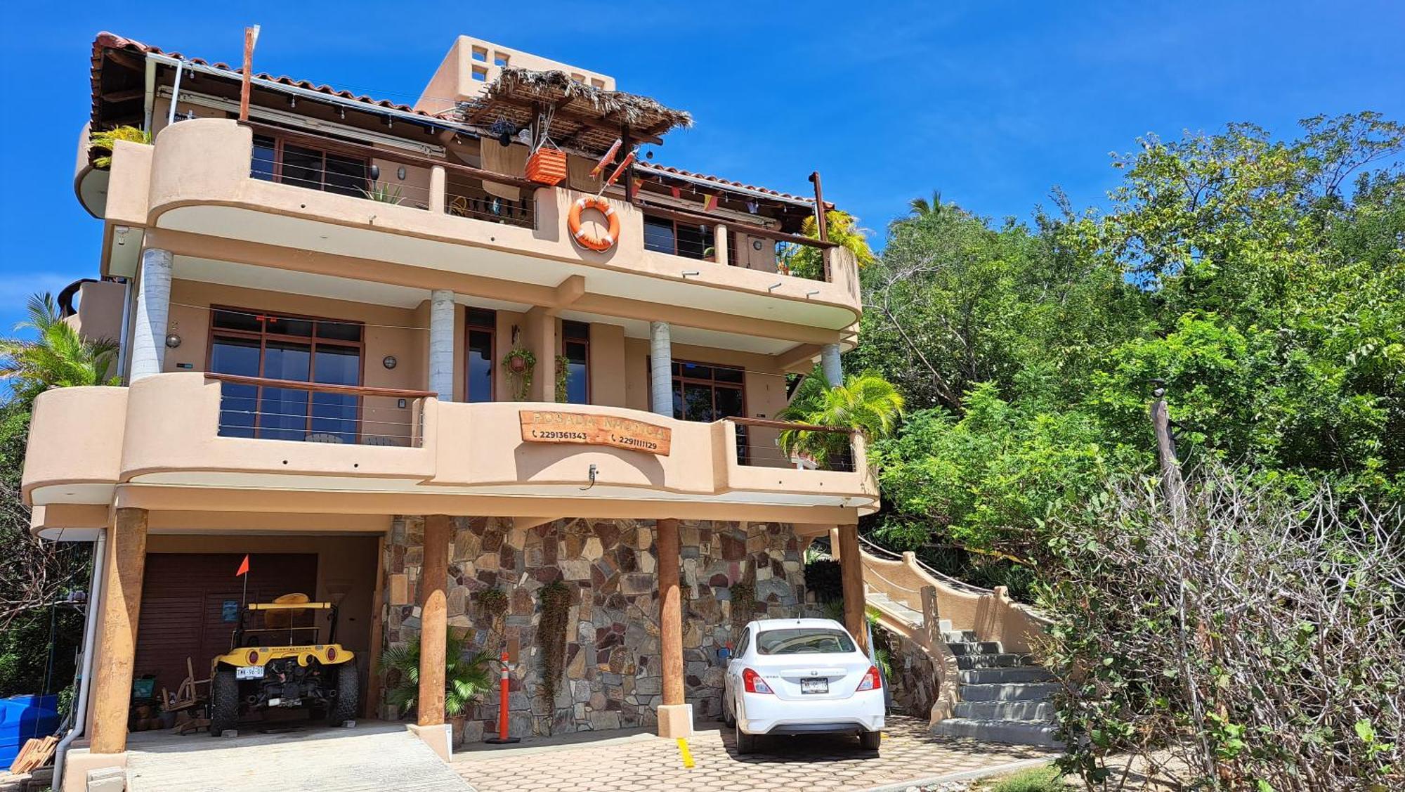 Posada Nautica Mazunte Buitenkant foto