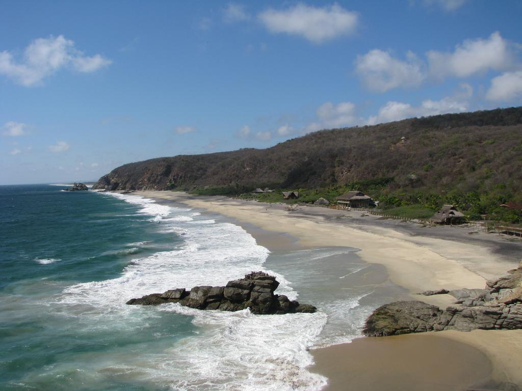 Posada Nautica Mazunte Buitenkant foto